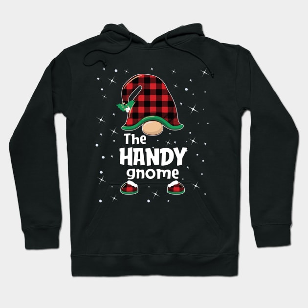 Handy Gnome Buffalo Plaid Pajama Hoodie by AlfieDreamy 